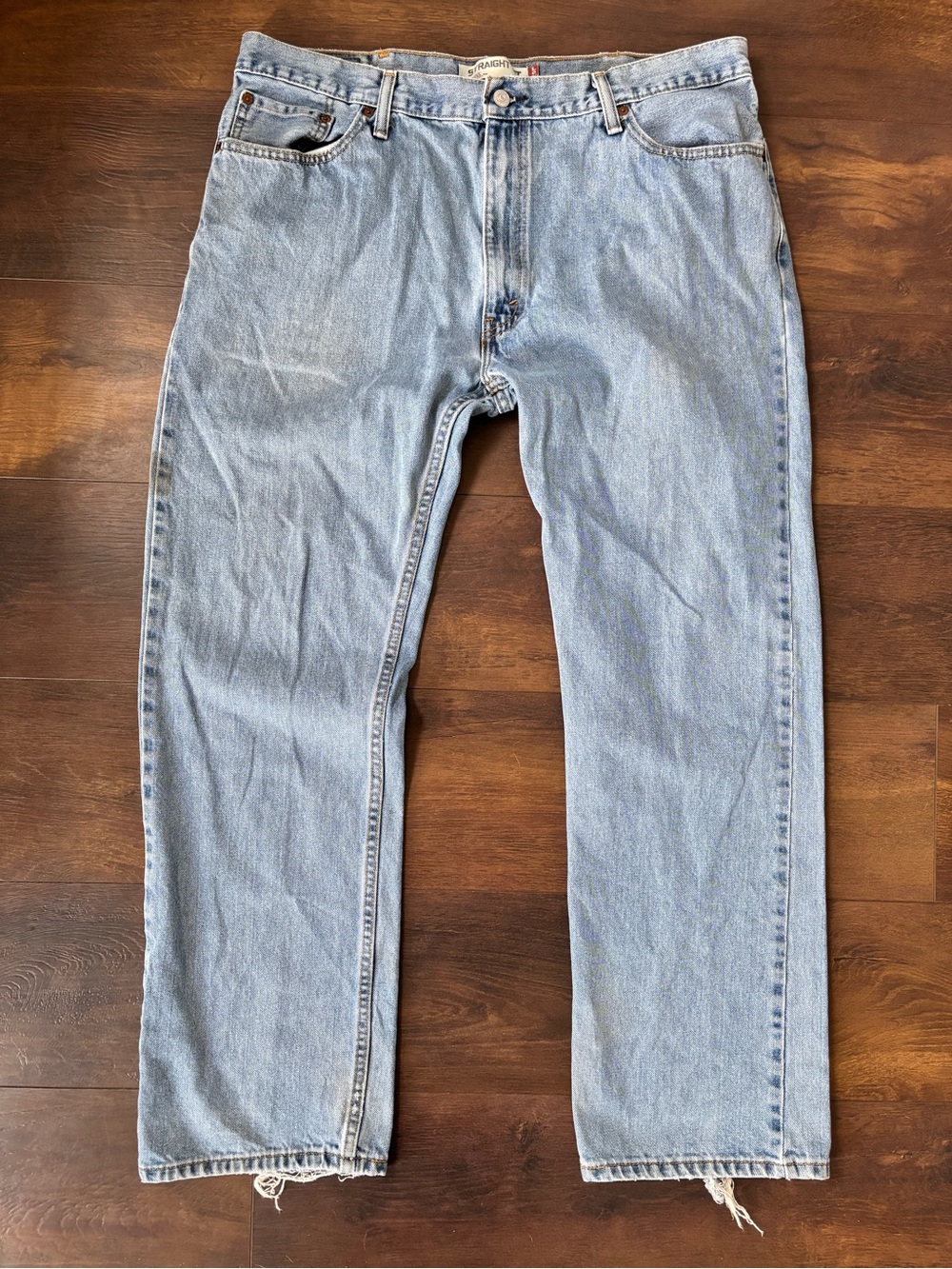Levi’s 505 Regular Fit Straight Leg Jeans W40 L32